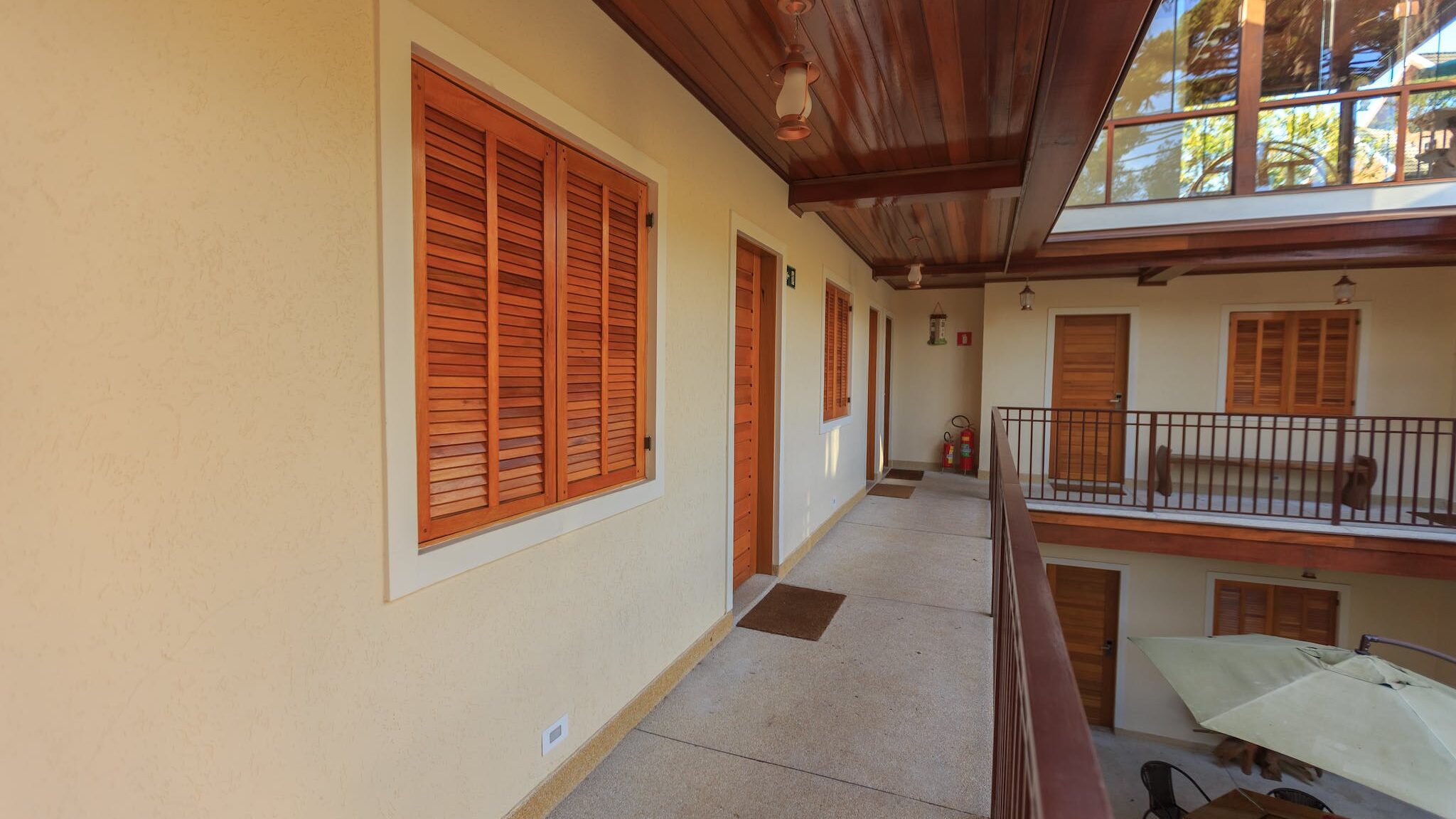 Balcony Walkway in Hotels 