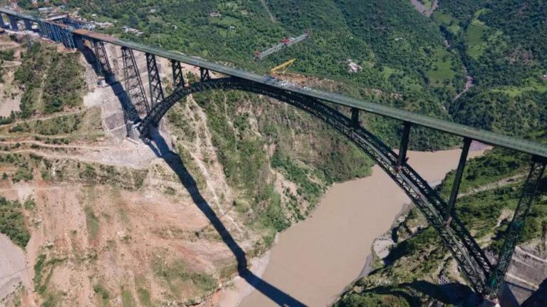 The Chenab Rail Bridge: Engineering Marvel in the Sky